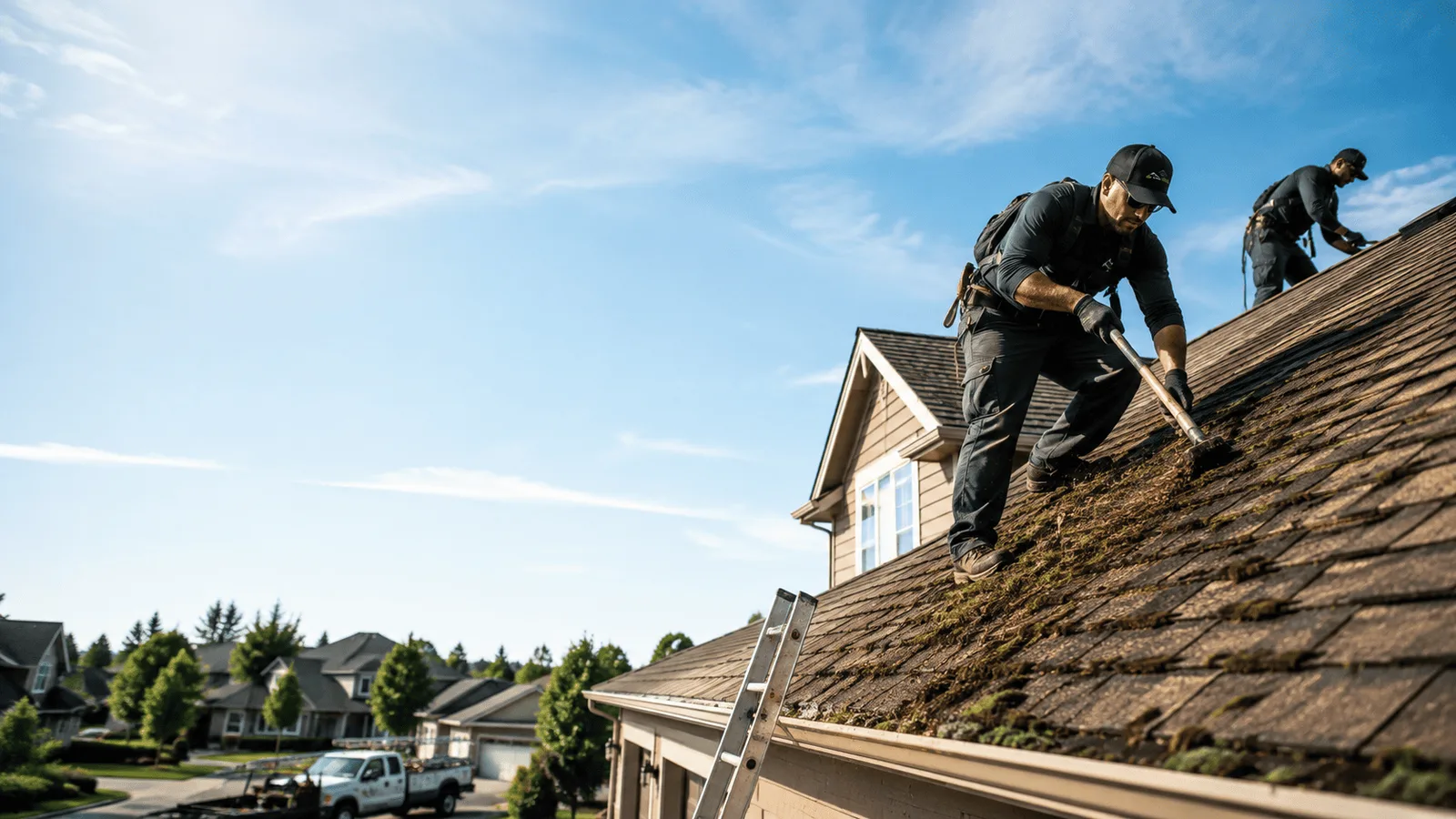 Roof Moss Removal in Lyndhurst, VA near me